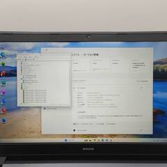 大画面 GTX1050Ti バッテリー◎ フルHD 17.3 マウス ゲーミング ノートPC NG-N-I777S24105Ti  Core i7-7700HQ windows11 home 16GB SSD256GB  カメラあり オフィス (C335)の画像