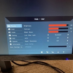 Acerゲーミングモニターの画像