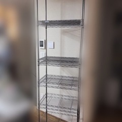 スチールラック  高さ2メートル超え 板9枚 収納の画像