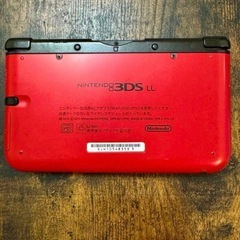 Nintendo3DS LLレッドの画像