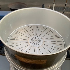 アルミ2段蒸し器の画像