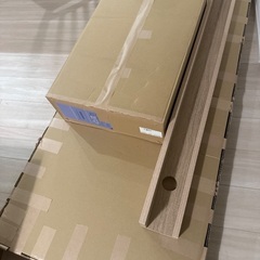 [幅148~156] L字デスク ラック一体型 スチール脚 木製  LOWYAの画像