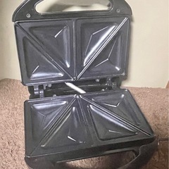 山善 ホットサンドメーカーの画像