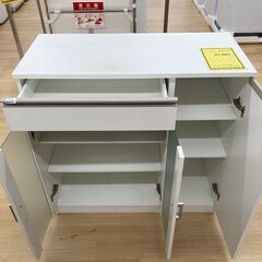 A-666【リユースのサカイ野々市店】ジモティ来店特価‼ NITORI ニトリ レンジ台 カントリー ホワイトクリーニング済みの画像