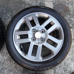 三菱 デリカミニ B34A B35A 純正 ホイール タイヤ 4本セット 165/55R15 8分山 中古の画像