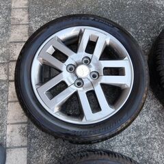 三菱 デリカミニ B34A B35A 純正 ホイール タイヤ 4本セット 165/55R15 8分山 中古の画像