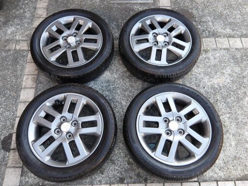 三菱 デリカミニ B34A B35A 純正 ホイール タイヤ 4本セット 165/55R15 8分山 中古