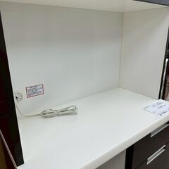 ★リユースのサカイ高崎店★TJ13481  食器棚 ダークブラウン H200.5×D42×W80 クリーニング済みの画像