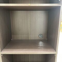 ★リユースのサカイ高崎店★TJ13482  食器棚 ダークブラウン H178×D39.5×W60 クリーニング済みの画像