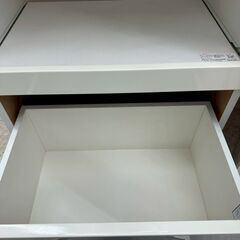 ★リユースのサカイ高崎店★TJ13484  レンジボード 白 H180.5×D39.5×W59 クリーニング済みの画像