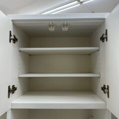 ★リユースのサカイ高崎店★TJ13484  レンジボード 白 H180.5×D39.5×W59 クリーニング済みの画像