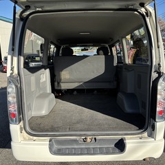 自社ローンあり！ガソリン100リットルプレゼント✨ルーフキャリア✨社外パーツ多数✨トヨタ☆レジアスエースバン☆ロングスーパーGL☆2000cc☆5人乗り☆の画像