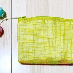 【新品未使用】ポーチ　韓国　ミニポーチ　財布　小銭財布　コインケース　入れ物　ケースの画像