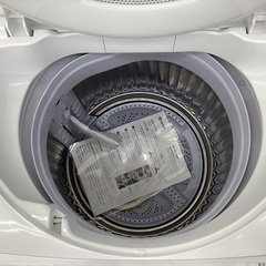 【安心6か月保証】SHARP　6.0kg　全自動洗濯機　ES-GE6C　2019年製　の画像