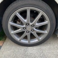 エスティマ　アエラスS    18インチ　タイヤセットの画像