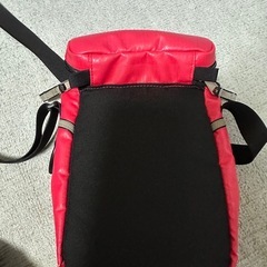 ♦️再投稿♦️ザ　ノースフェイスヒューズボックスポーチ　(レッド） 中古の画像