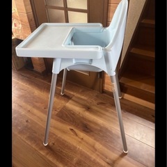 IKEA 子供　ダイニグチェア　ハイチェア　椅子の画像