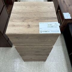 ★リユースのサカイ高崎店★TJ13490 (株)アイリスオーヤマ 4段ボックス ベージュ H88×D39×W39 クリーニング済みの画像