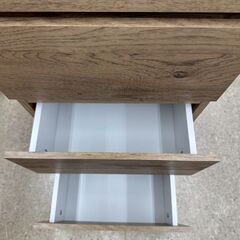 ★リユースのサカイ高崎店★TJ13490 (株)アイリスオーヤマ 4段ボックス ベージュ H88×D39×W39 クリーニング済みの画像