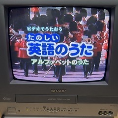 SHARP デュエット VT-14GH10 ビデオテレビの画像