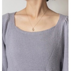 RANDA スクエアネックワンピースの画像