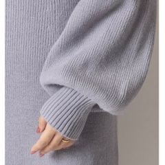 RANDA スクエアネックワンピースの画像