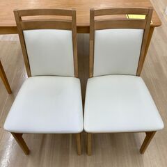 A-674【リユースのサカイ野々市店】ジモティ来店特価‼ NITORI ニトリ 4人用ダイニングセット 木目調 ナチュラル ブラウン クリーニング済みの画像