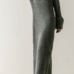 mysticロングニットワンピースの画像