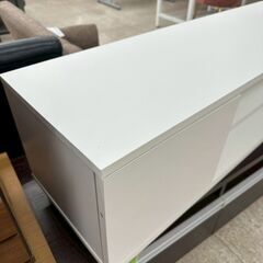 ★リユースのサカイ高崎店★TJ13496  テレビ台 白 H33×D30×W108.5 クリーニング済みの画像