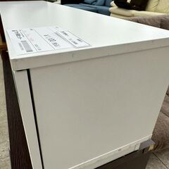 ★リユースのサカイ高崎店★TJ13496  テレビ台 白 H33×D30×W108.5 クリーニング済みの画像