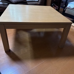 無印良品　こたつ　正方形の画像