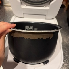 【あげます！】【IRIS OHYAMA】大火力 IH 炊飯器 ３合 RCIK30の画像