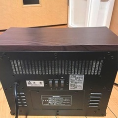 NTL1000WD 電気ヒーター 1000W 木目調の画像