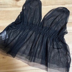 しまむら✨Akure✨レースビスチェ✨ジレ✨ベスト✨シースルー✨の画像