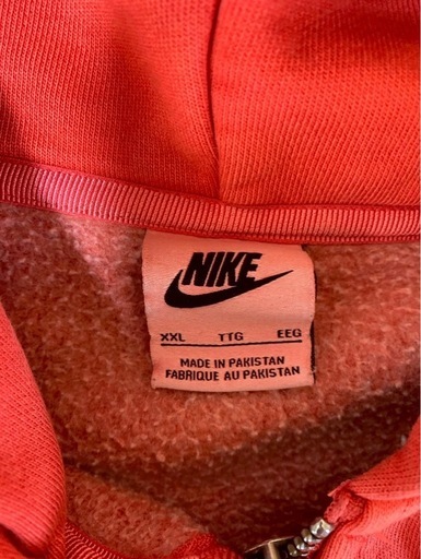 Stussy Nike コラボ　フーディー　パーカー　xxl