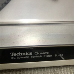 Technics テクニクス レコードプレーヤー SL-Q3 動作品の画像