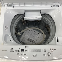 【安心6か月保証】TOSHIBA　4.5kg　全自動洗濯機　AW-45M7　2019年製　の画像