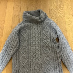 ロングセーター、ワンピースにもニットの画像