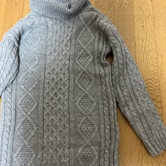 ロングセーター、ワンピースにもニットの画像