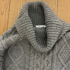 ロングセーター、ワンピースにもニットの画像