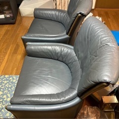 最高級　カリモク　ソファ　セット　本革の画像