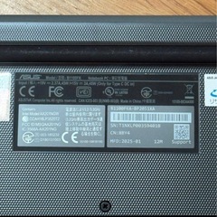 ASUS ノートPC メモリ8GB ストレージ128GBの画像