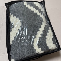 お話中　12/10まで　冬用ふわふわラグの画像