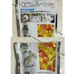 小動物　エサ　餌　リス　ハムスター　ウサギ　デグーの画像