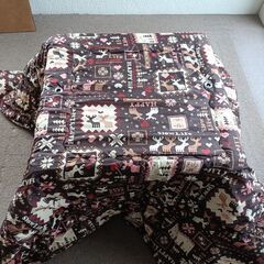 1人用テーブルこたつの画像