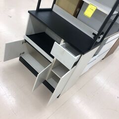 【ジャングルジャングル和歌山店】【Wa3390】レンジボード リユースショップ リサイクルショップ 中古家具 中古家電 中古自転車 古着 冷蔵庫の画像