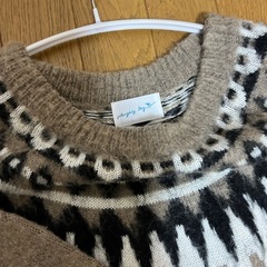 ロングセーター、ワンピースの画像