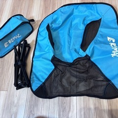 REMAC(リマック) アウトドアチェア 折りたたみ コンパクト 軽量 キャンプリクライニング 耐荷重120kg ブルー の画像