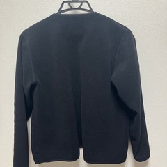 無印良品　カーディガン　ブラック　Mサイズの画像