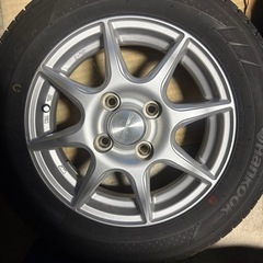 軽自動車　 スタッドレスタイヤ　13インチアルミホイール付の画像